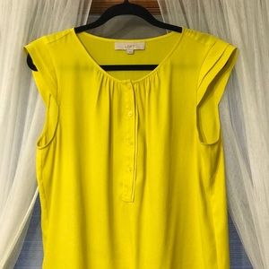 LOFT sleeveless blouse